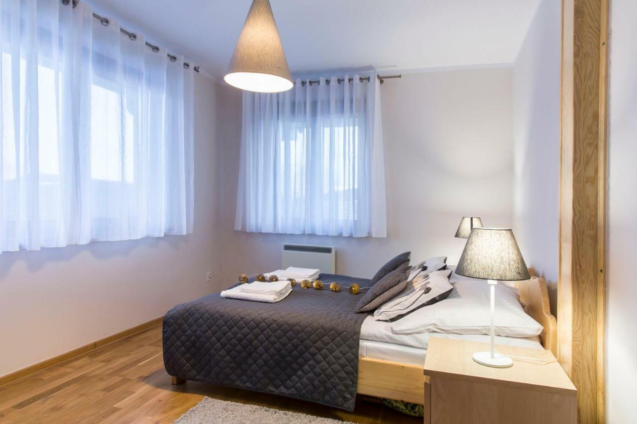 Апартаменты Apartament Sielanka, Basen Косцелиско Экстерьер фото